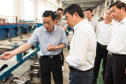 泰州市委副书记、市长史立军一行来我公司调研