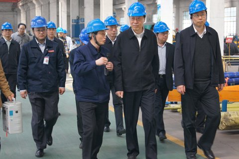 十三届全国政协农业和农村委员会主任罗志军（原江苏省委书记）前来调研