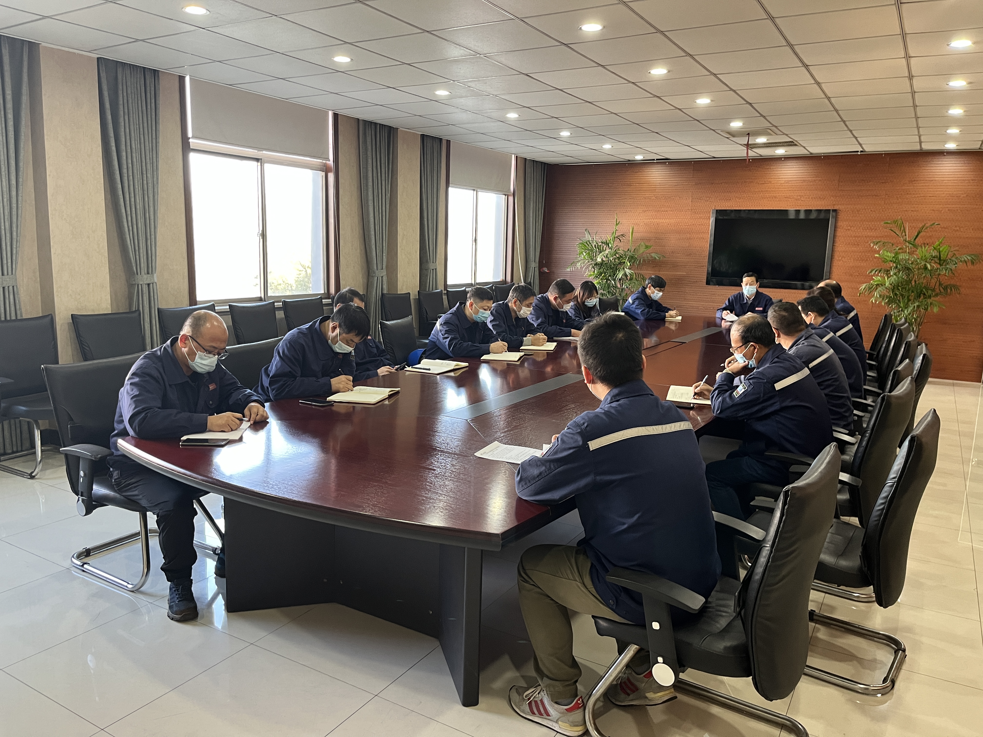 江苏星火特钢集团有限公司召开疫情防控会议